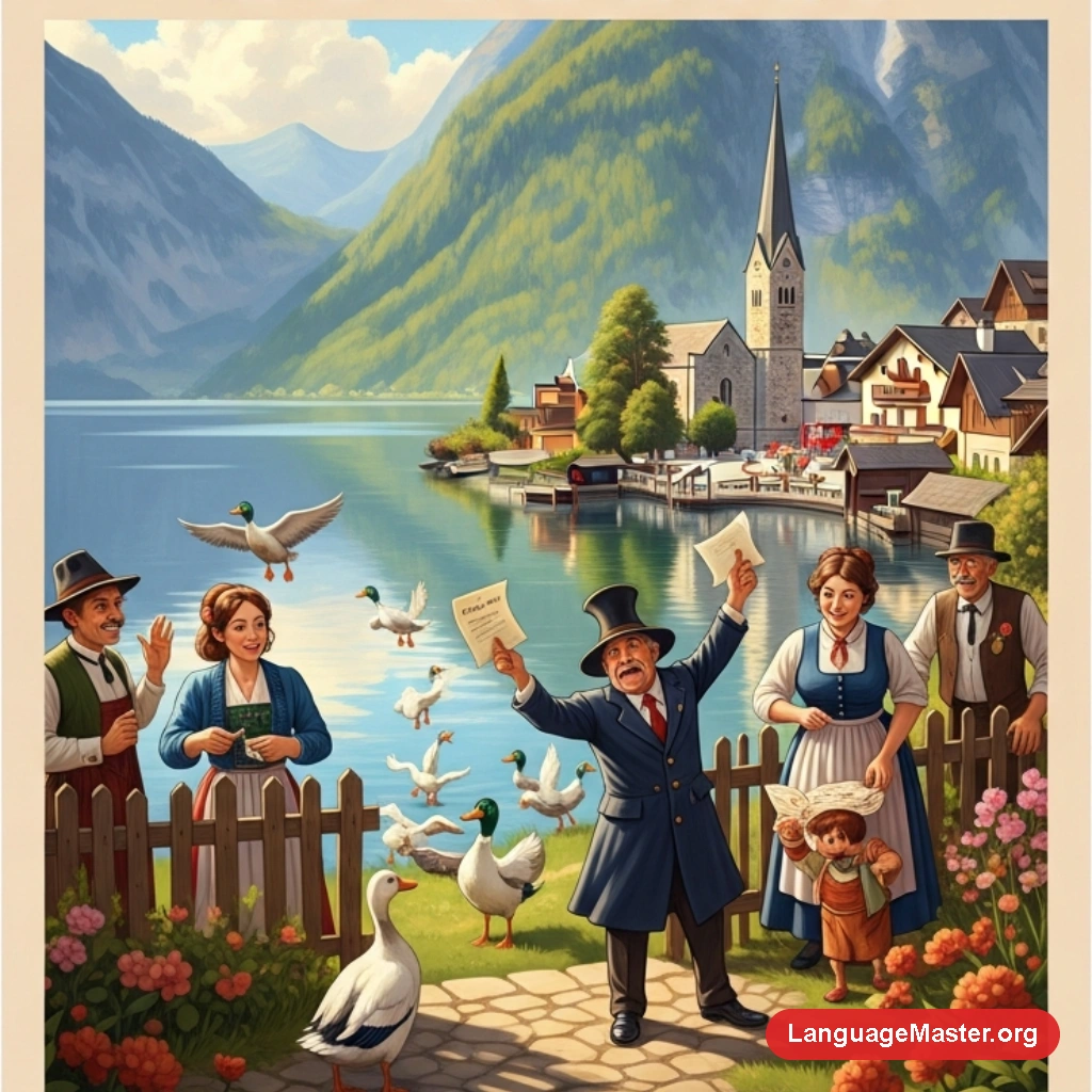 Der Mondsee Skandal Eine Sehr Komische Geschichte cover
